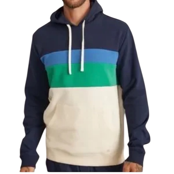 Marine Layer men’s archive color block pullover hoodie size medium - Picture 3 of 10